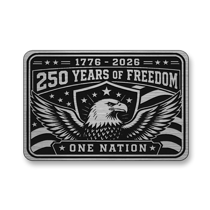 250 Years Of Freedom One Nation – Leatherette Morale Patch