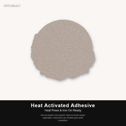 Topo Overlander SUV – Leatherette Morale Patch — Heat Activated Adhesive