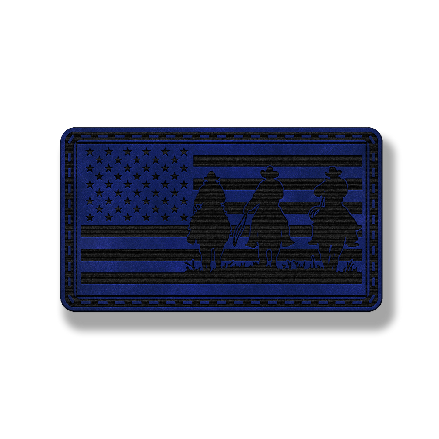 American Cowboys Flag – Leatherette Morale Patch