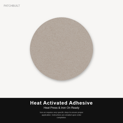 Military Wife Patch – Leatherette Morale Patch — Heat Activated Adhesive
