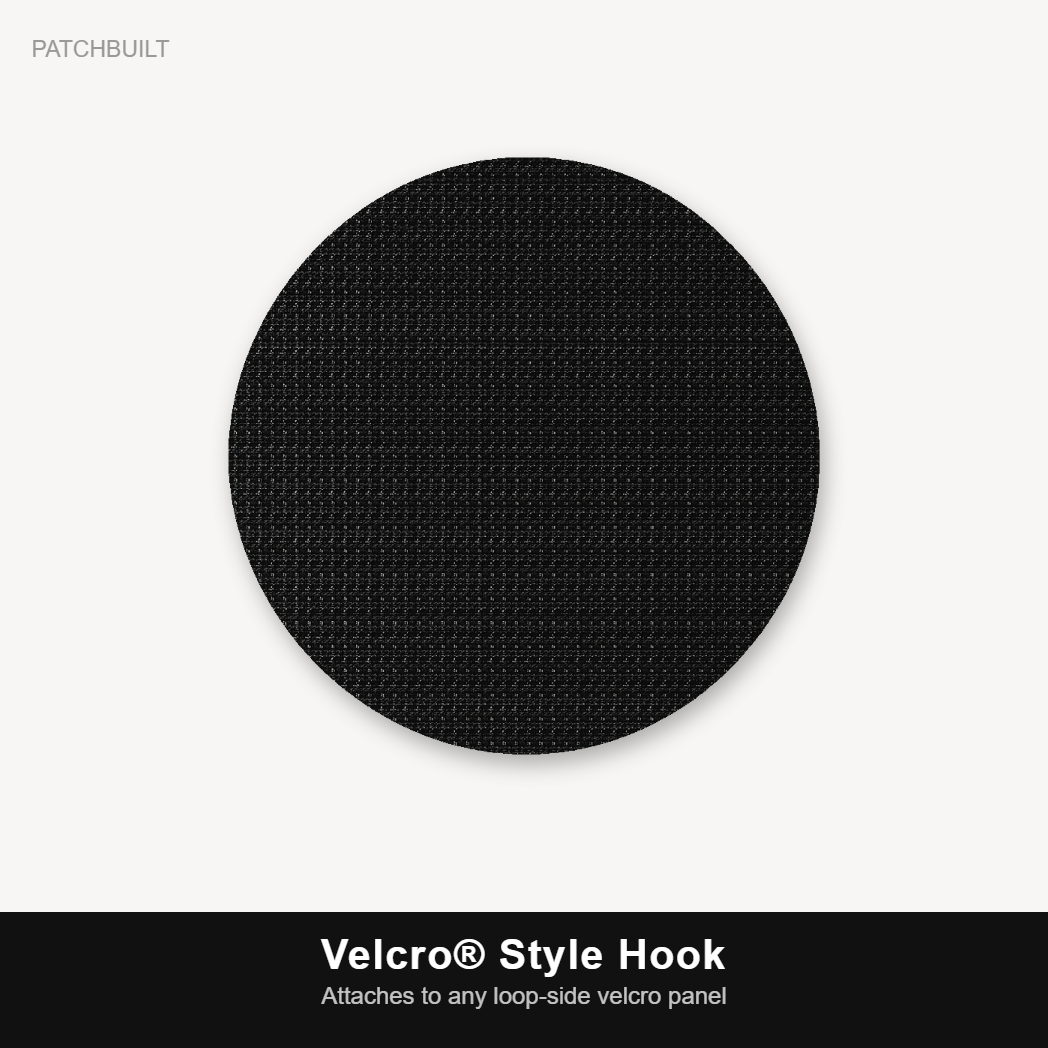 Boos and Bad Descisions – Leatherette Morale Patch — Velcro® Style Hook