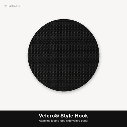 Boos and Bad Descisions – Leatherette Morale Patch — Velcro® Style Hook