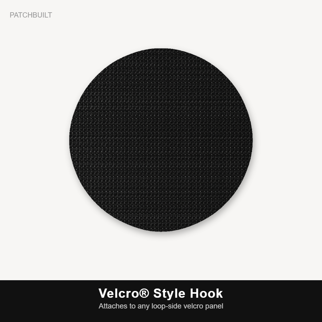 Military Wife Patch – Leatherette Morale Patch — Velcro® Style Hook