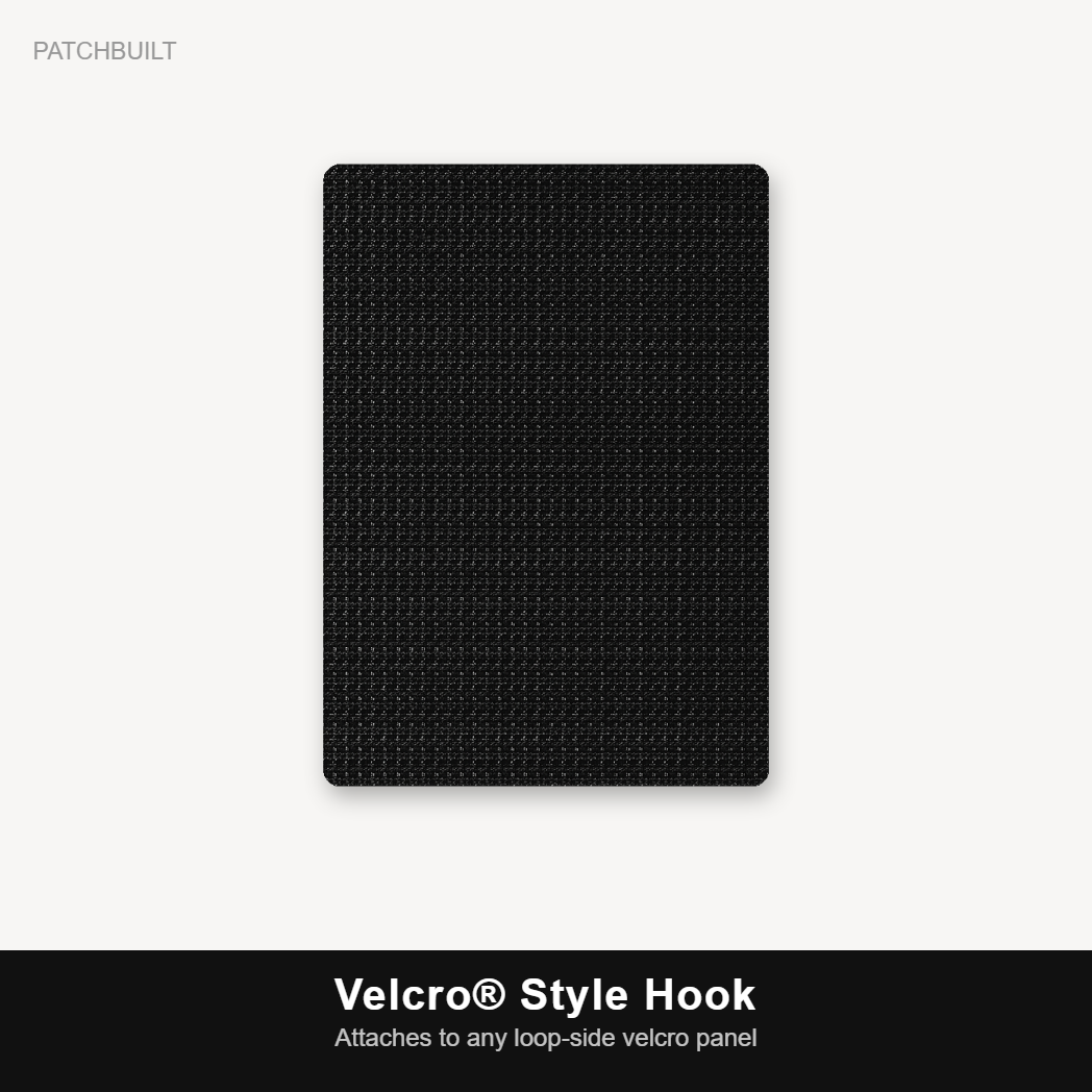 I've Got Your Back - Skeleton – Leatherette Morale Patch — Velcro® Style Hook
