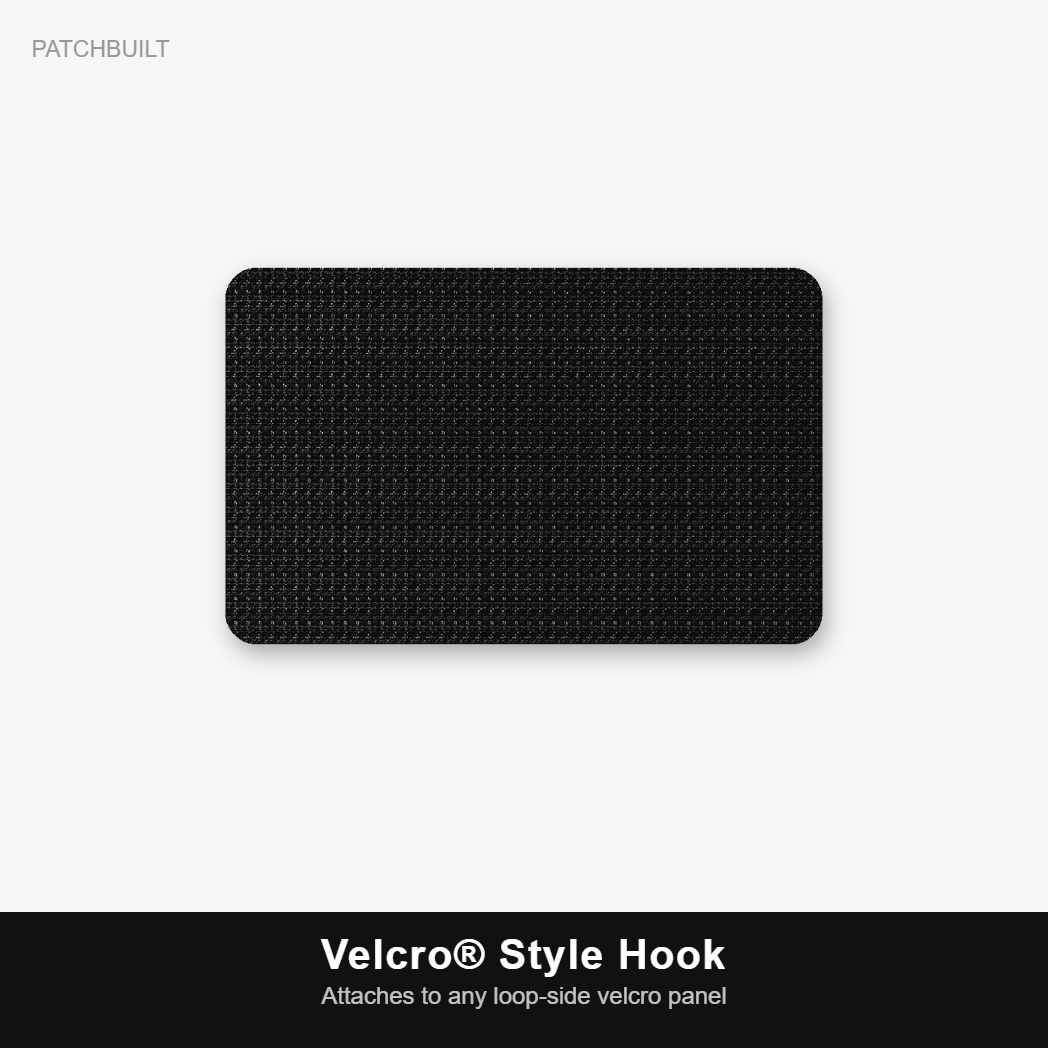 My Wife Said No – Leatherette Morale Patch — Velcro® Style Hook