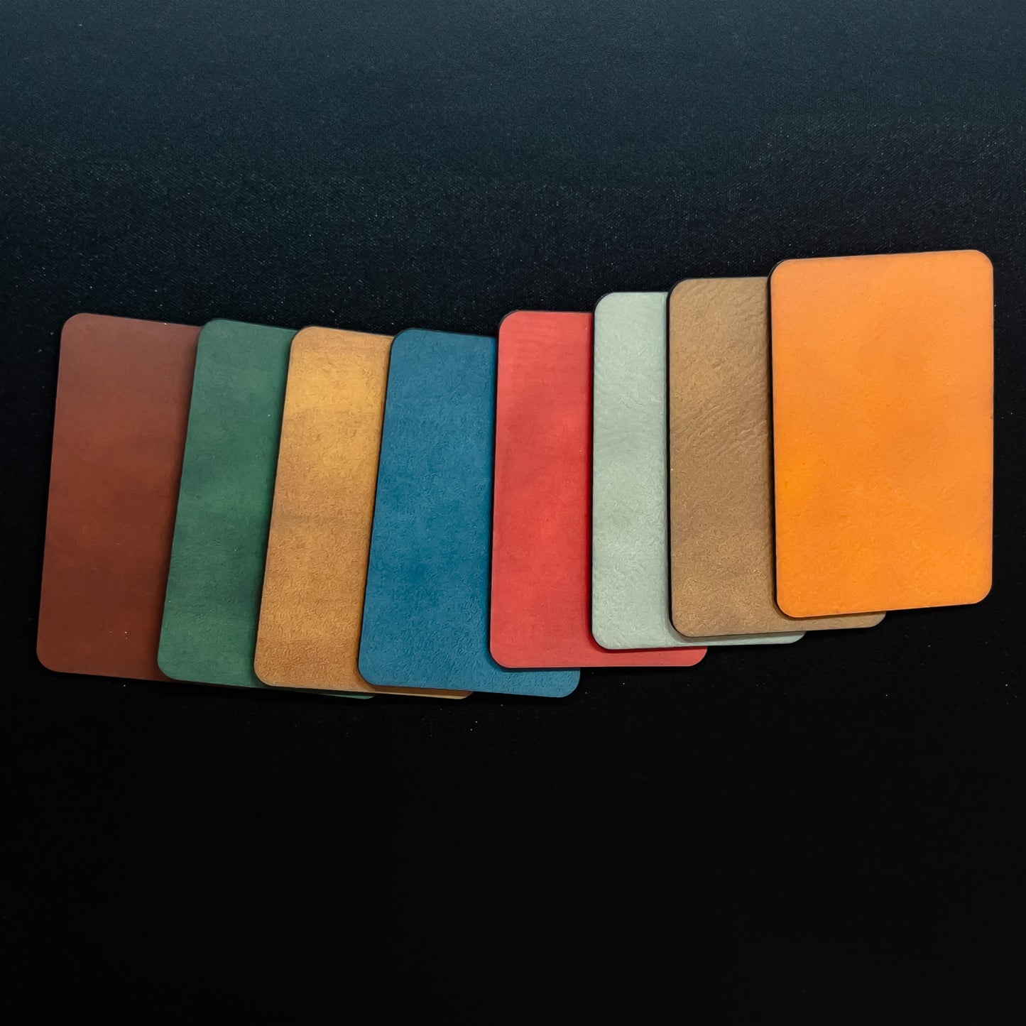 PATCHBUILT Leatherette Collection – 8pc Leatherette Patch Sample Pack 3x2"