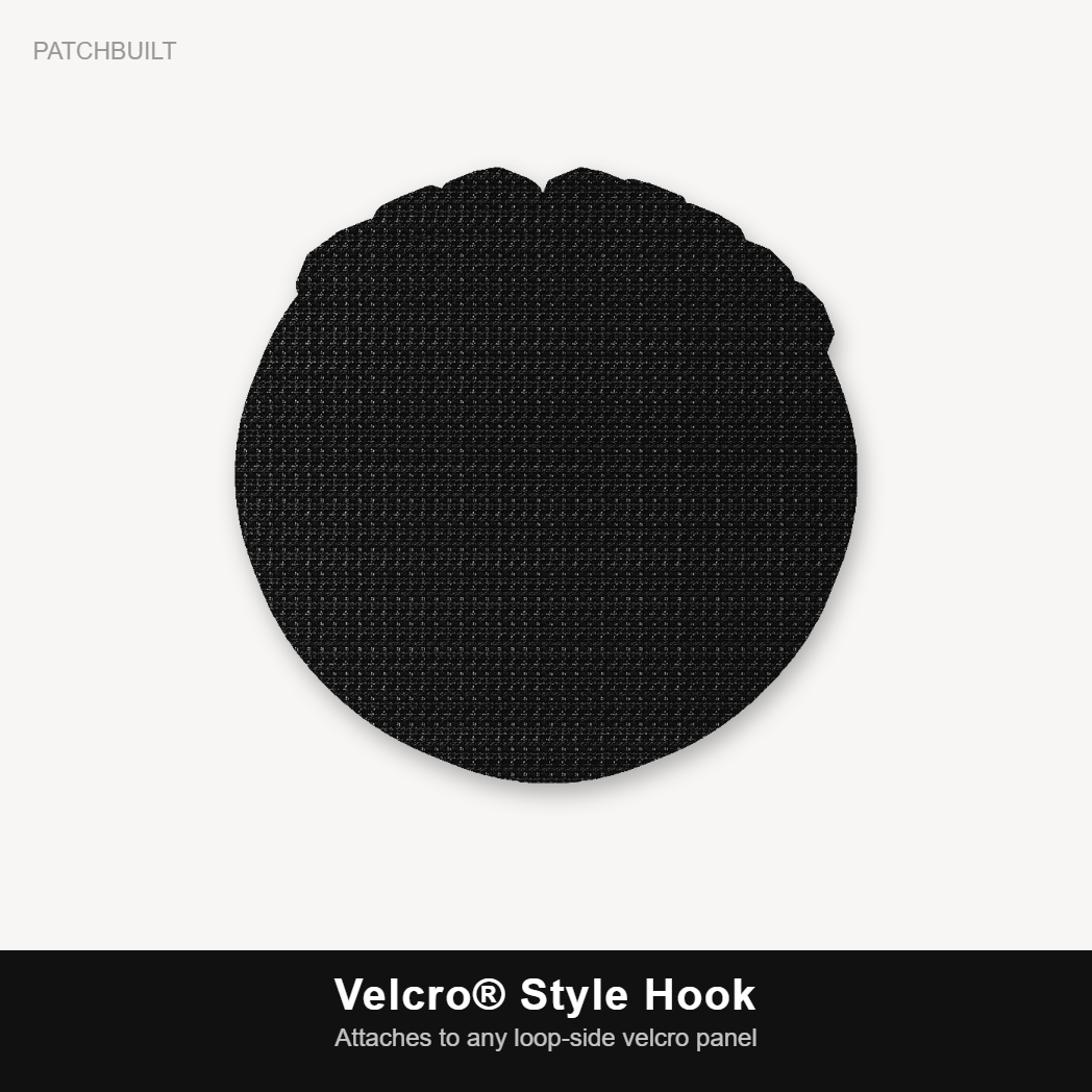 Dog Mom Style 2 – Leatherette Morale Patch — Velcro® Style Hook