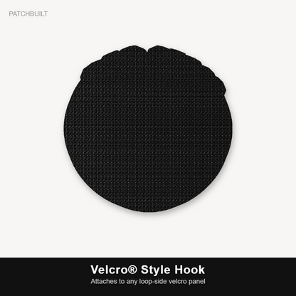 Dog Mom Style 2 – Leatherette Morale Patch — Velcro® Style Hook
