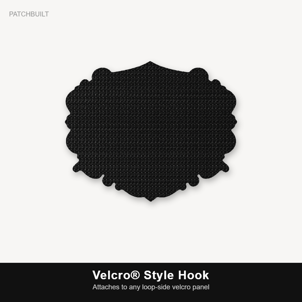 PATCHBUILT Halloween Edition – Leatherette Morale Patch — Velcro® Style Hook