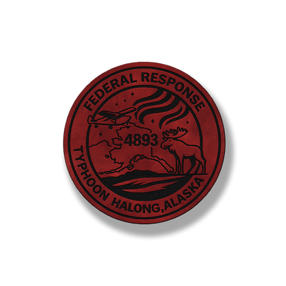 Federal Response Alaska Patch – Leatherette Morale Patch