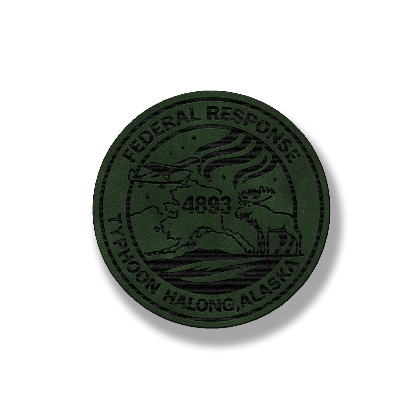 Federal Response Alaska Patch – Leatherette Morale Patch