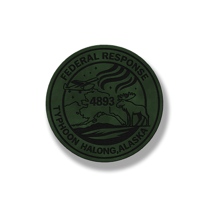 Federal Response Alaska Patch – Leatherette Morale Patch