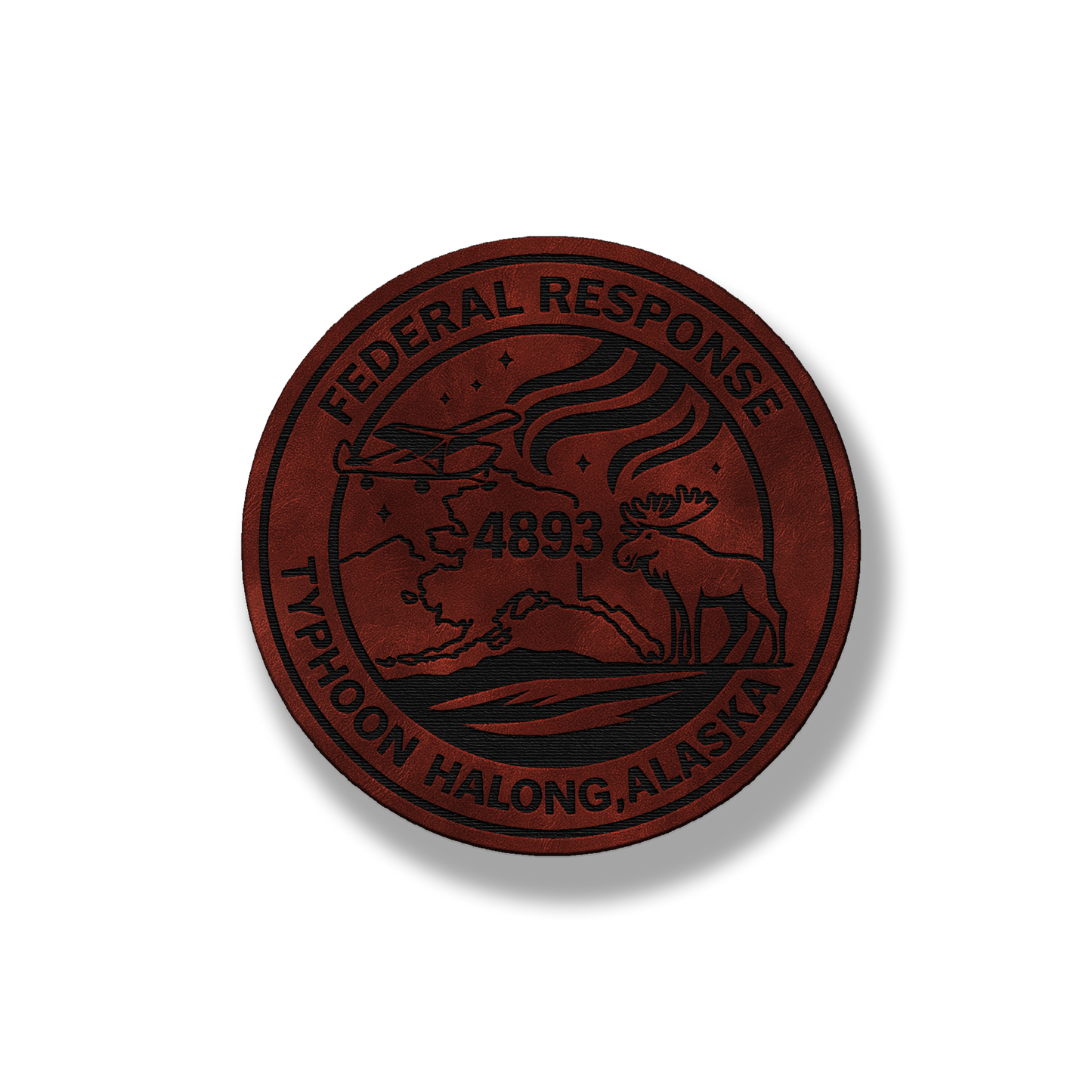 Federal Response Alaska Patch – Leatherette Morale Patch