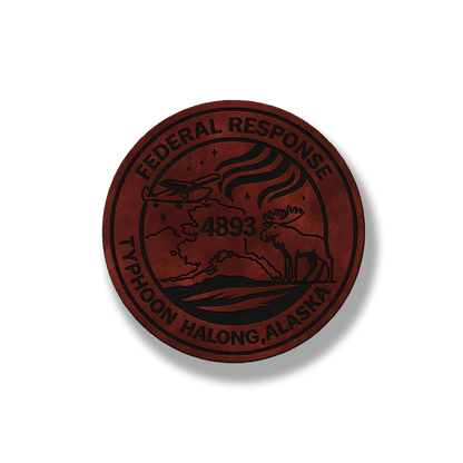 Federal Response Alaska Patch – Leatherette Morale Patch