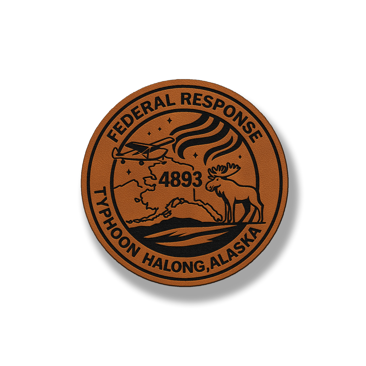 Federal Response Alaska Patch – Leatherette Morale Patch