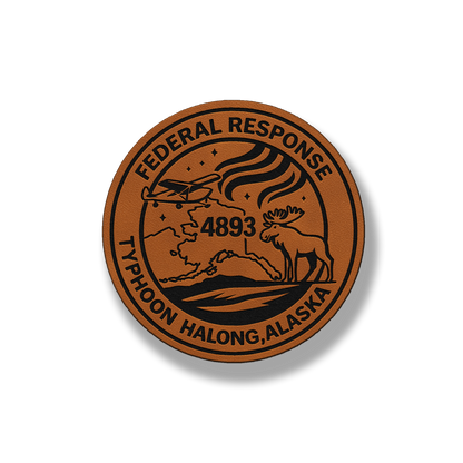 Federal Response Alaska Patch – Leatherette Morale Patch