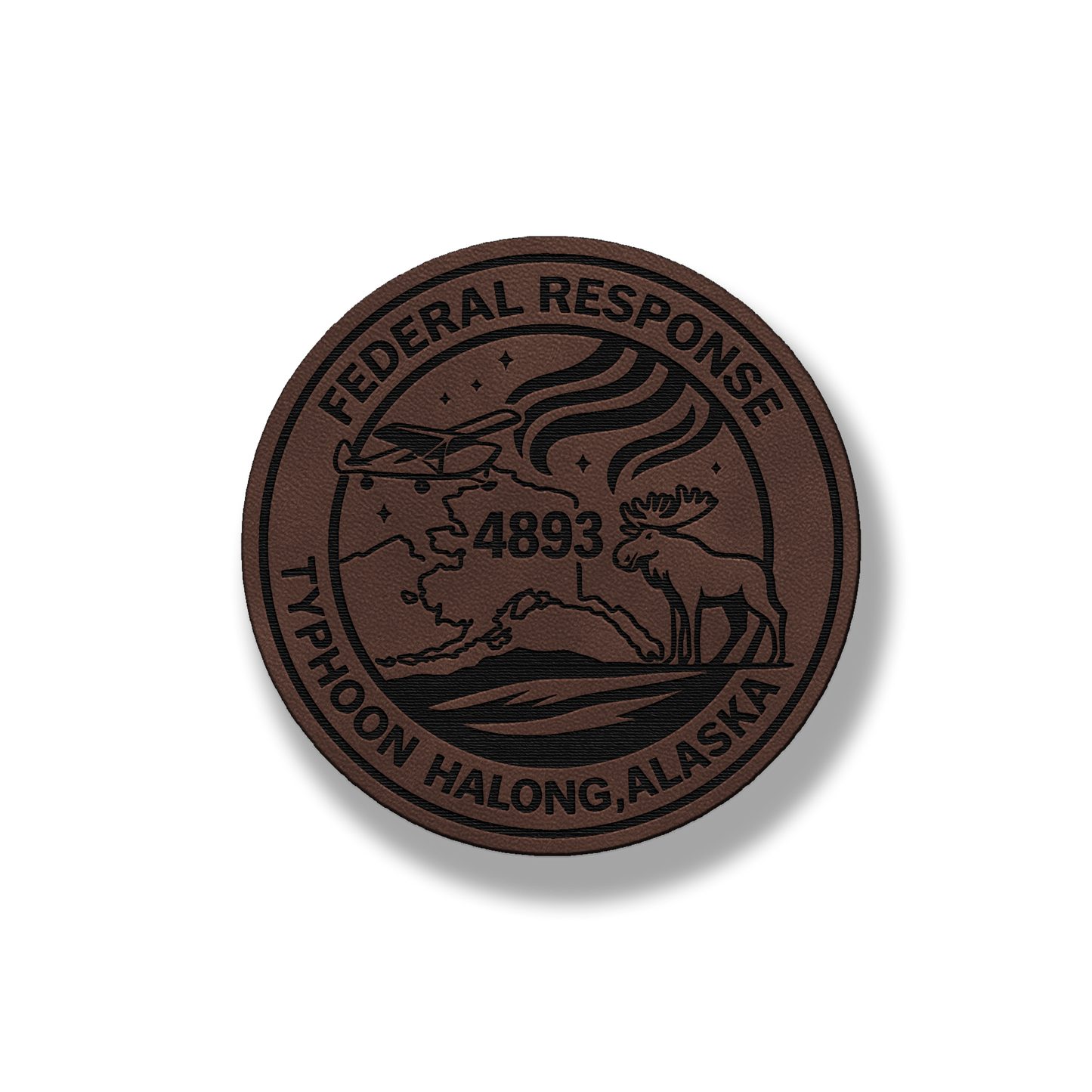 Federal Response Alaska Patch – Leatherette Morale Patch