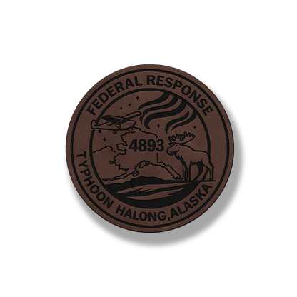 Federal Response Alaska Patch – Leatherette Morale Patch