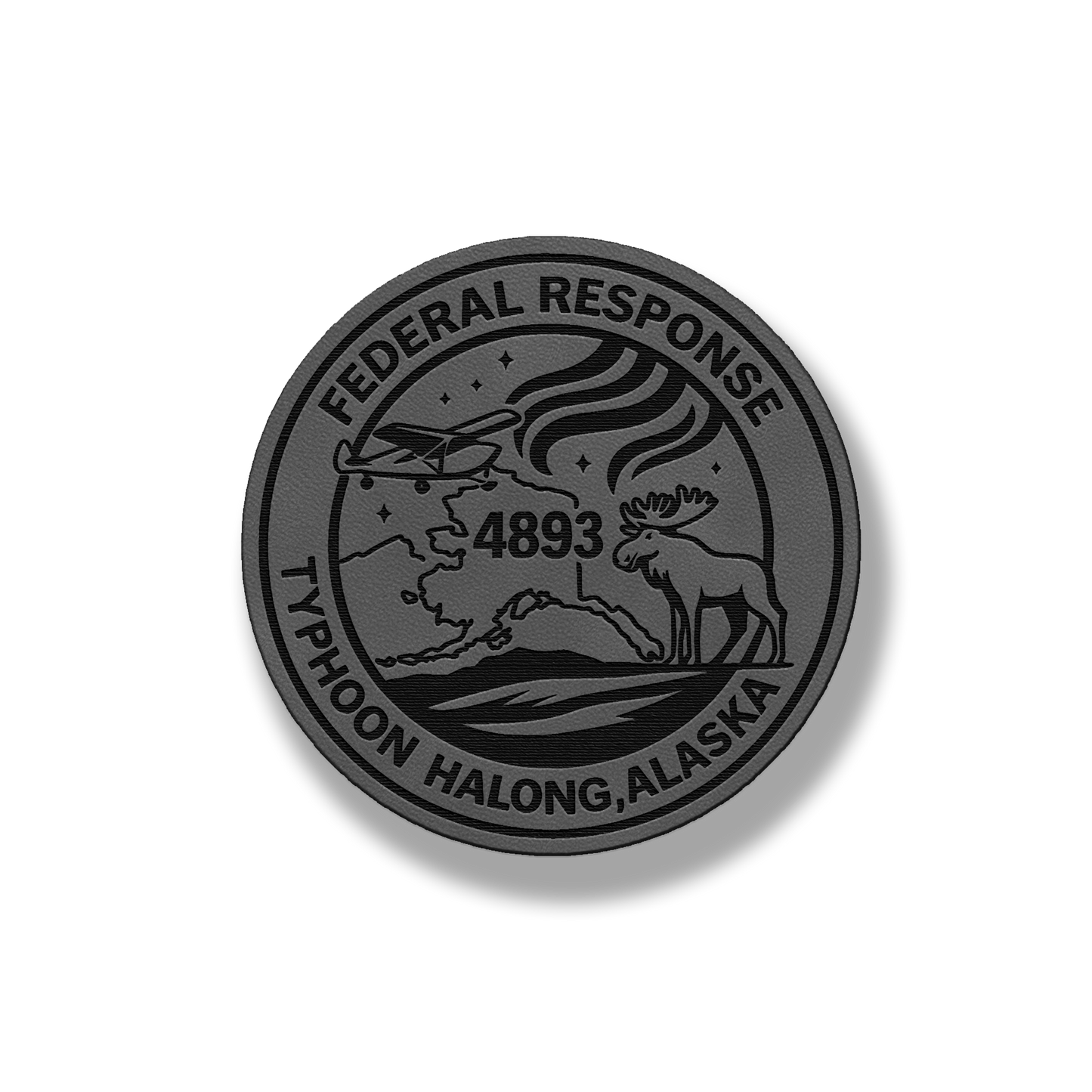 Federal Response Alaska Patch – Leatherette Morale Patch