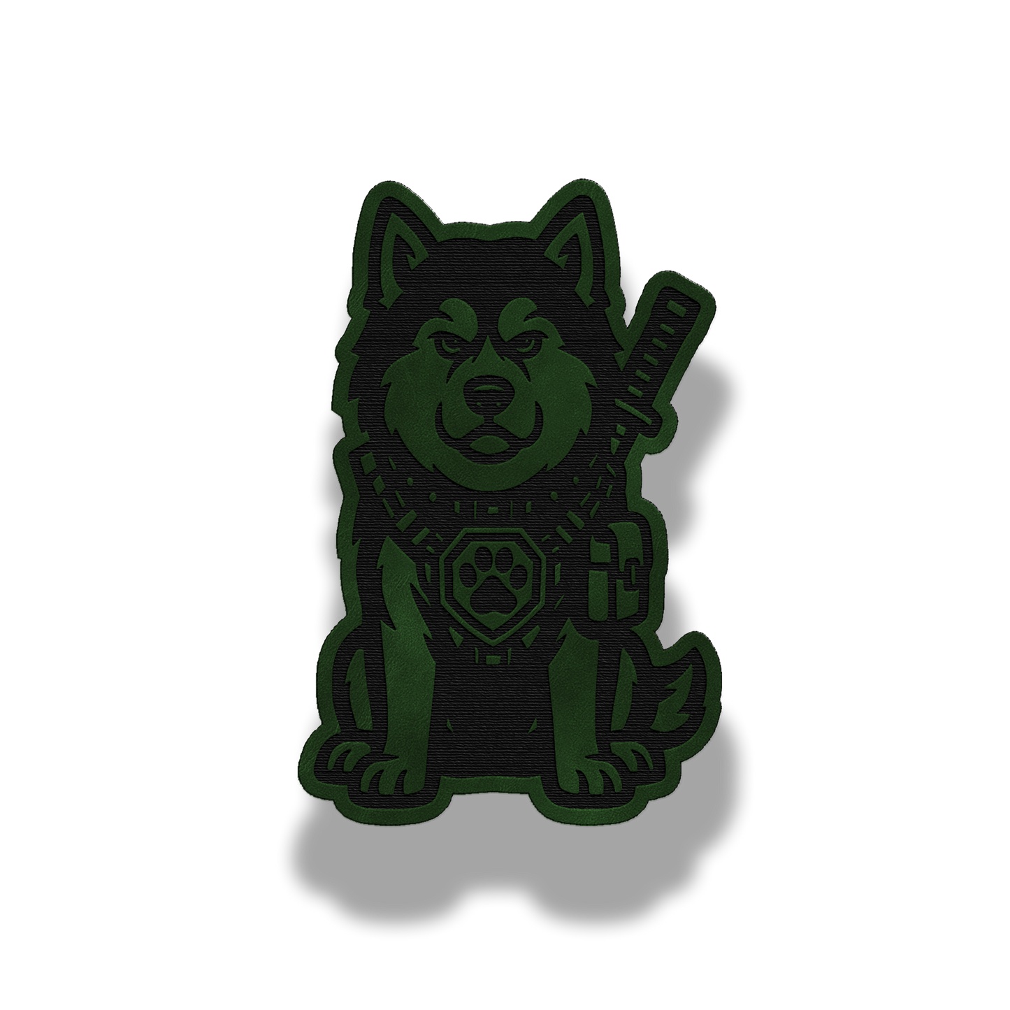 Tactical Alaskan Malamute Dog Patch – Leatherette Morale Patch