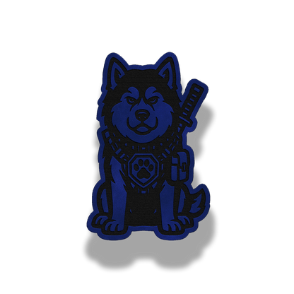 Tactical Alaskan Malamute Dog Patch – Leatherette Morale Patch