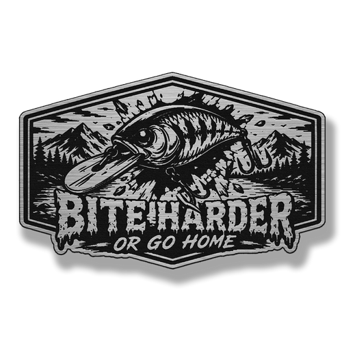 Bite Harder or Go Home – Lifetime Acrylic Morale Patch
