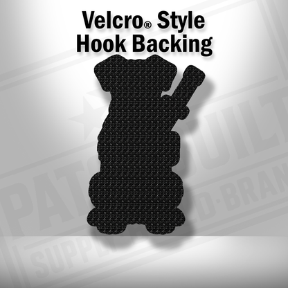 Airedale Terrier Tactical Dog – Leatherette Morale Patch