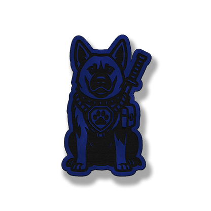 Tactical Akita Patch – Leatherette Morale Patch