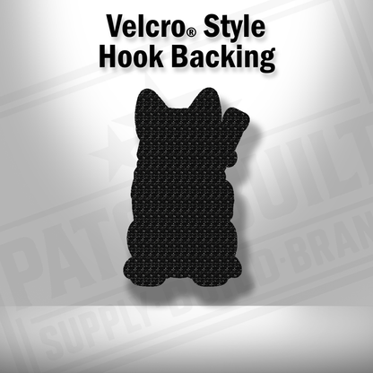 Tactical Akita Patch – Leatherette Morale Patch