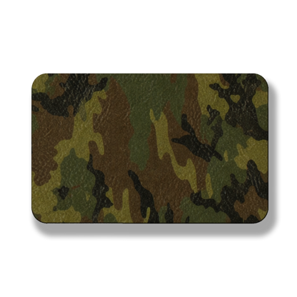 3” x 2” Army Camo Laserable Leatherette Patch Blanks – Hook Backed | CO2, Diode & Fiber Laser Compatible