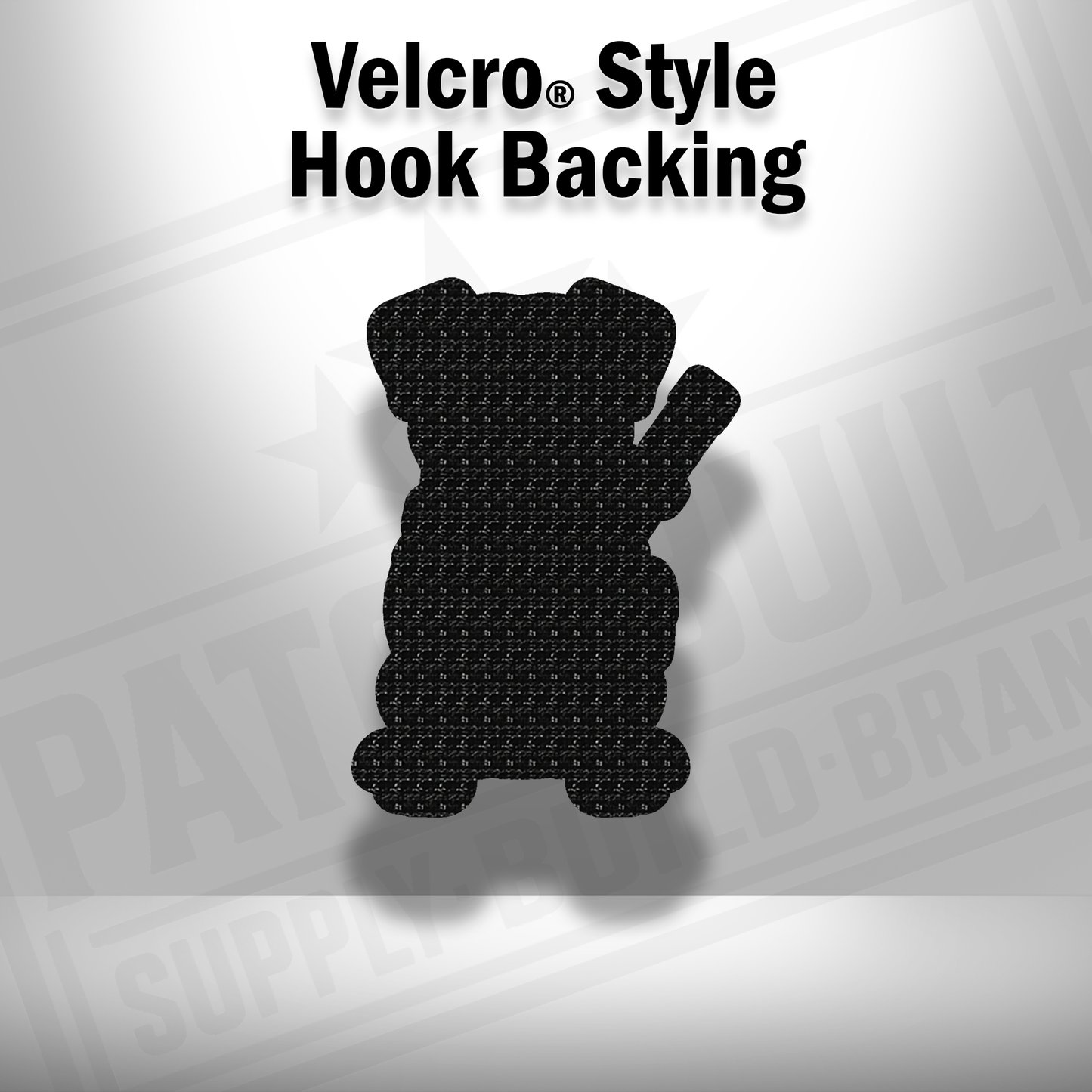 Tactical Boxer Dog Patch – Leatherette Morale Patch
