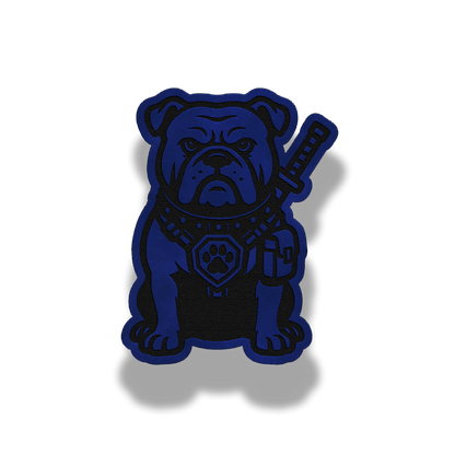 Tactical Bulldog Dog Patch – Leatherette Morale Patch