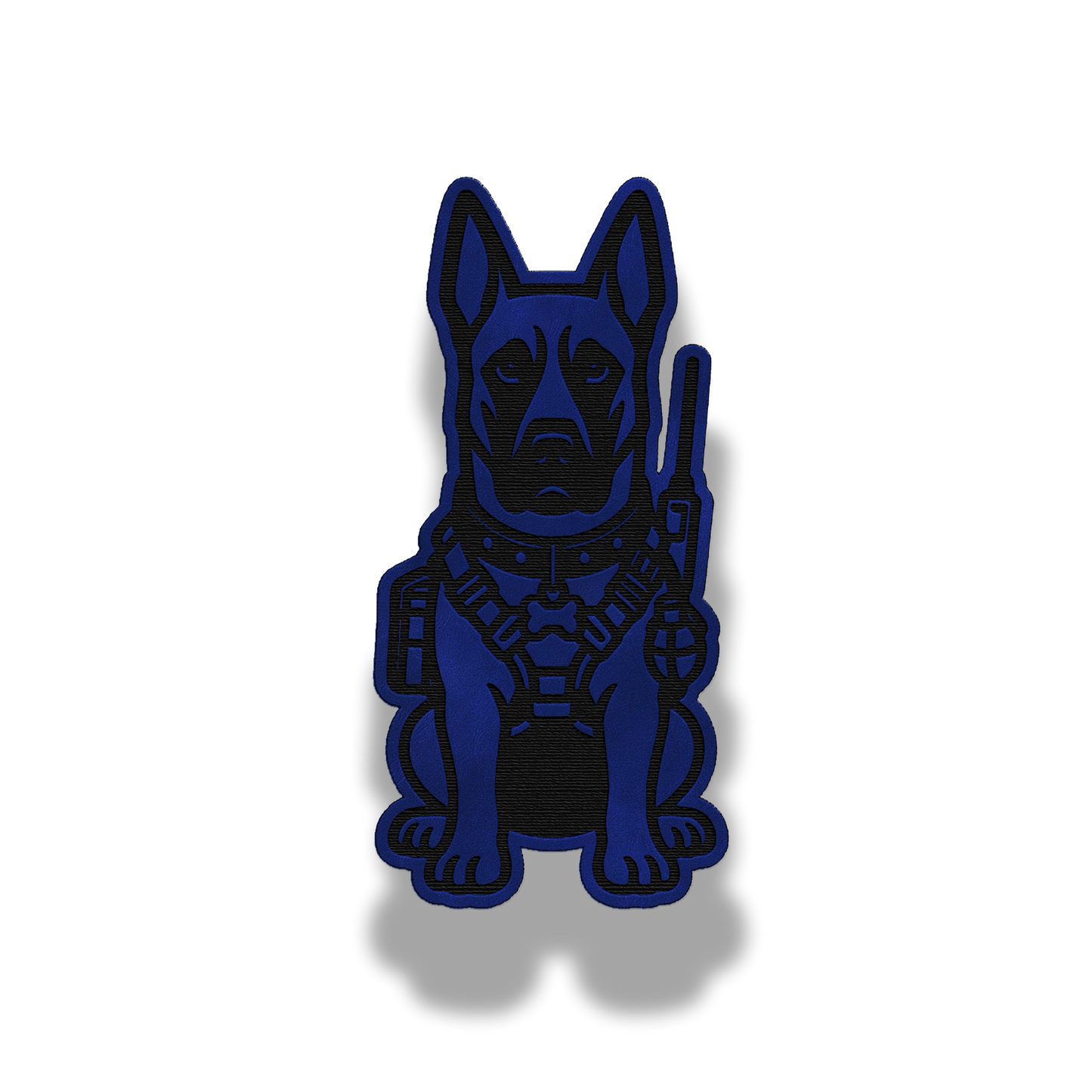 Tactical Belgian Malinois Dog Patch – Leatherette Morale Patch
