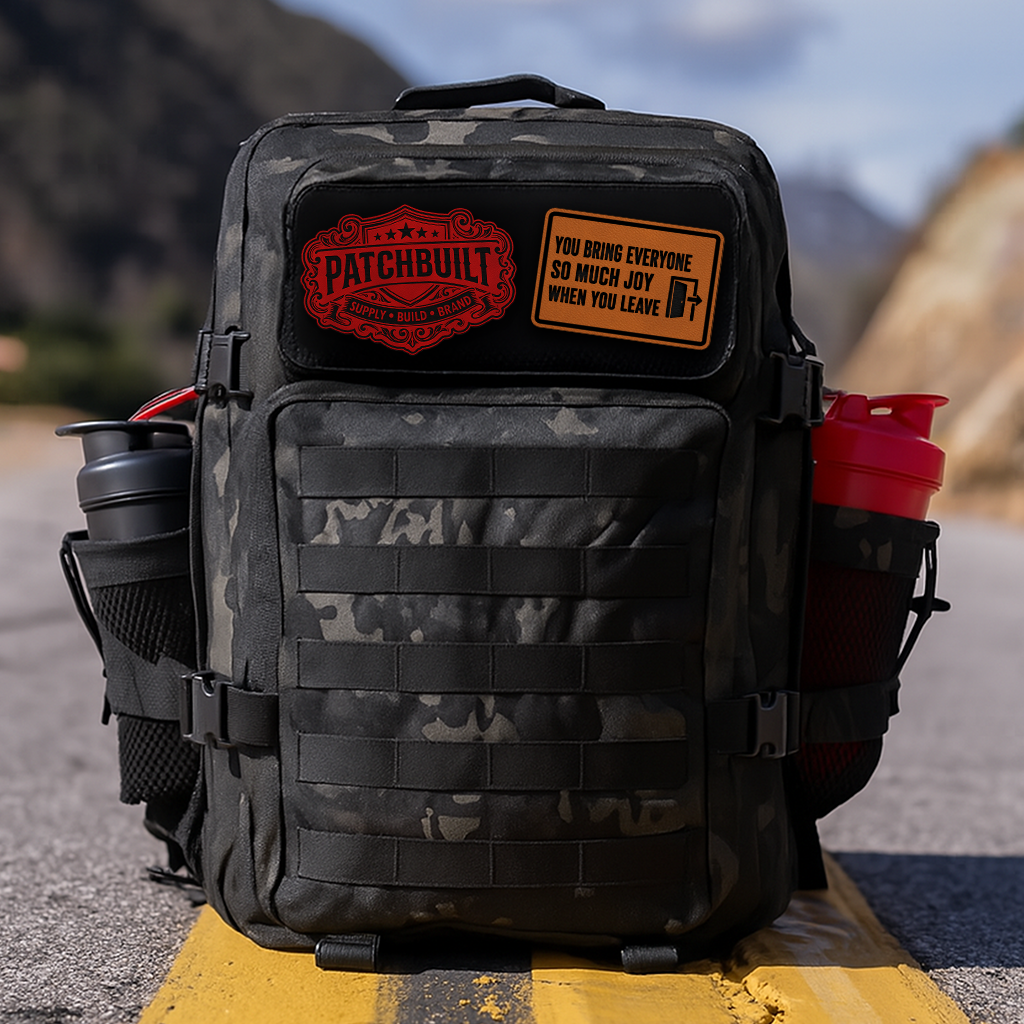 So Much Joy When You Leave [DH004] – Leatherette Morale Patch