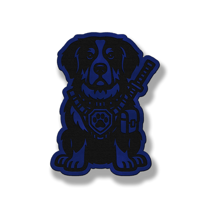 Tactical Bernese Mountain Dog Patch – Leatherette Morale Patch