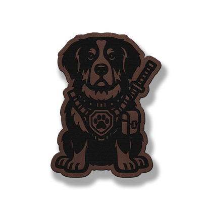 Tactical Bernese Mountain Dog Patch – Leatherette Morale Patch