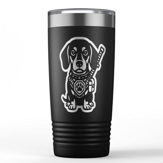 Dachshund 20oz Polar Camel® Laser-Engraved Tumbler