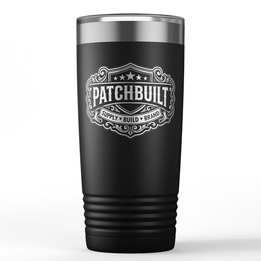 PATCHBUILT 20oz Branded Tumbler