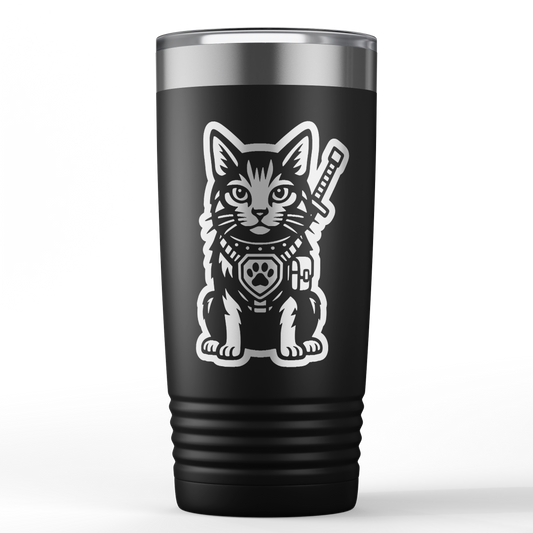 Cat 20oz Polar Camel® Laser-Engraved Tumbler