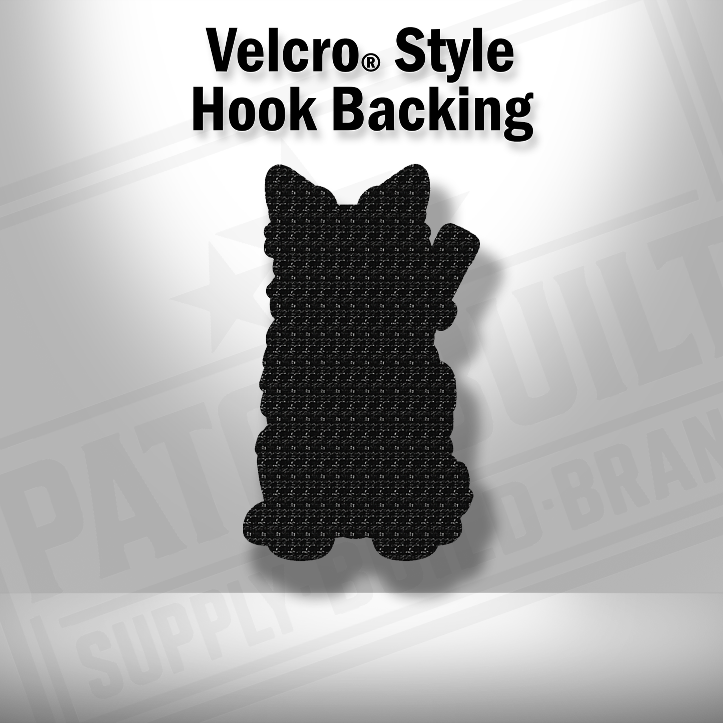 Tactical Border Collie Patch – Leatherette Morale Patch