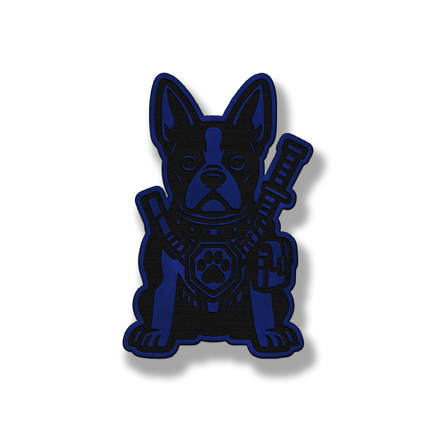 Tactical Boston Terrier Dog Patch – Leatherette Morale Patch