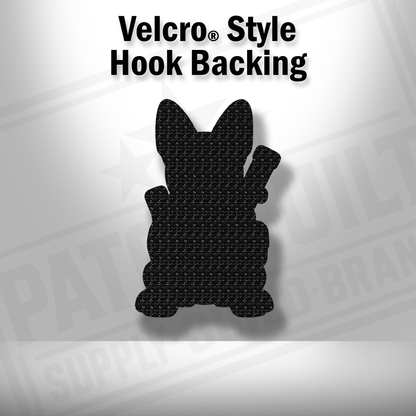 Tactical Boston Terrier Dog Patch – Leatherette Morale Patch