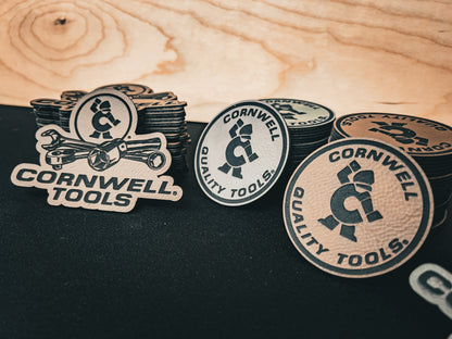 Custom Leatherette Patches – Personalized Logo
