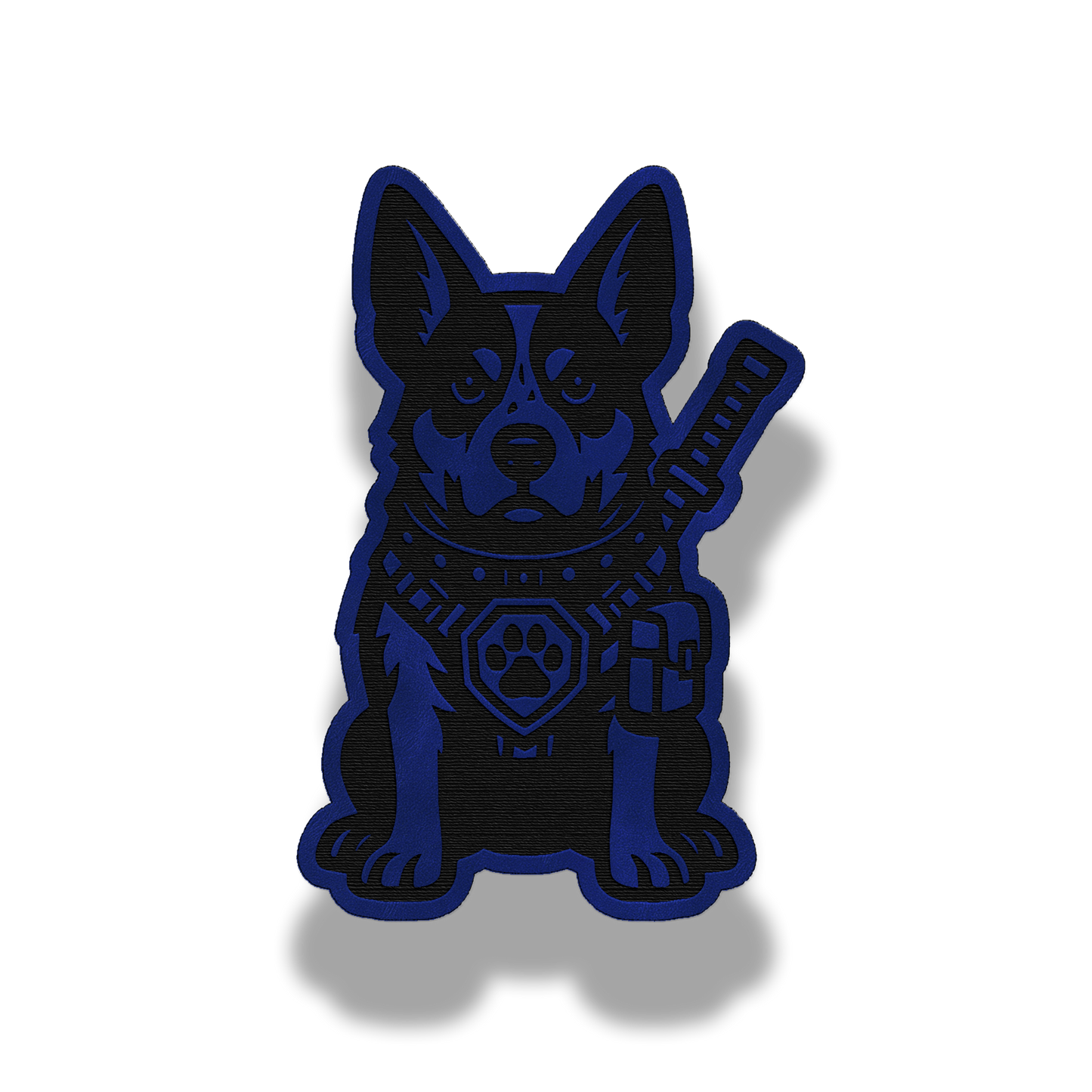 Tactical Cattle Dog Patch – Leatherette Morale Patch