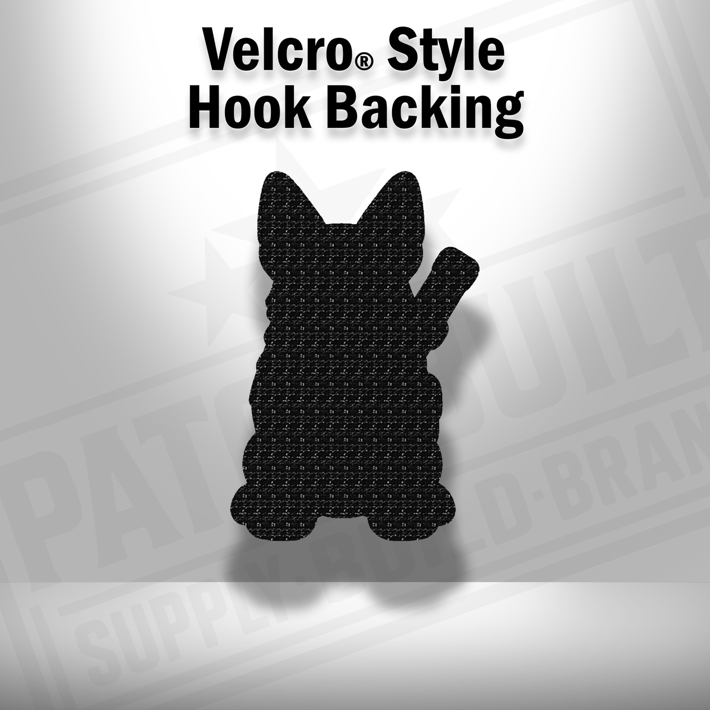 Tactical Cattle Dog Patch – Leatherette Morale Patch
