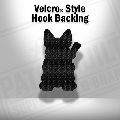 Tactical Cattle Dog Patch – Leatherette Morale Patch