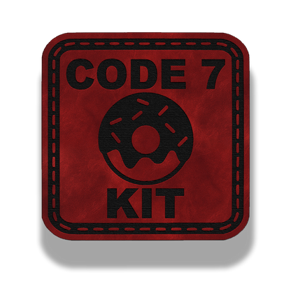 Code 7 Kit Patch – Leatherette Morale Patch