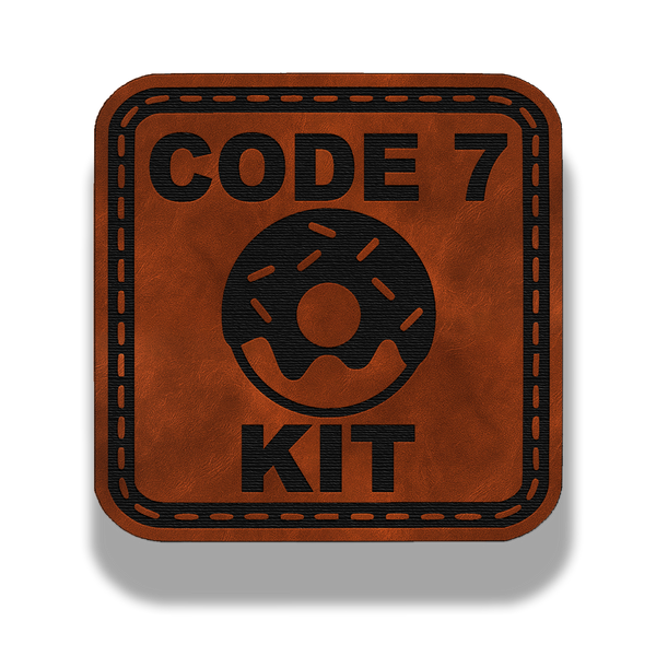 Code 7 Kit Morale Patch – Funny Donut Patch – PatchBuilt
