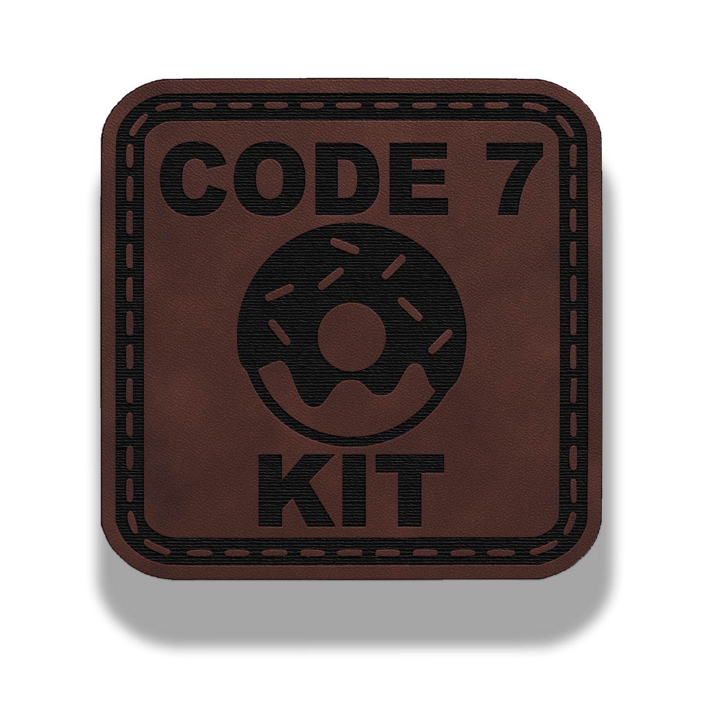 Code 7 Kit Patch – Leatherette Morale Patch