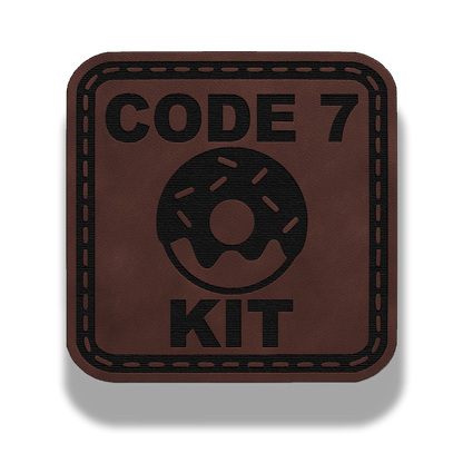 Code 7 Kit Patch – Leatherette Morale Patch